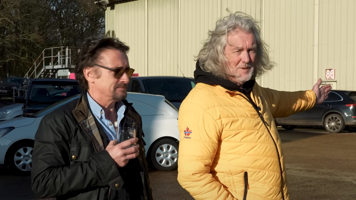 James Could and Richard Hammond return to Prime Gear HQ
