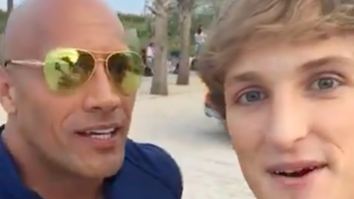 Dwayne Johnson stopped chatting with Logan Paul and deleted all of their content material from the web