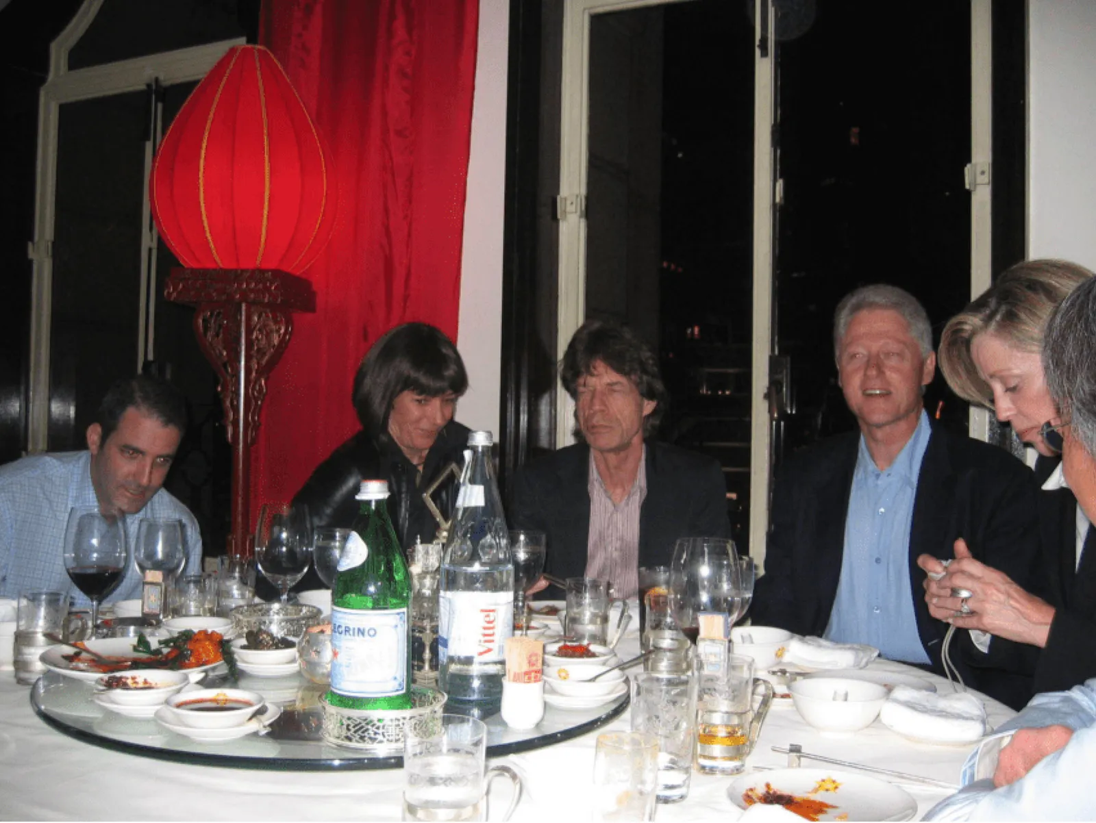 Mick Jagger was pictured in the files (DOJ)