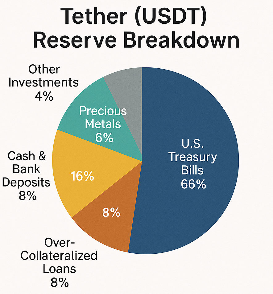 Tether reserves overview