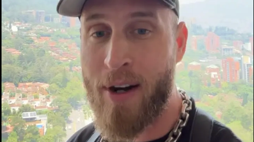 Tom Hank’s son points determined plea as he says he’s trapped in Colombia