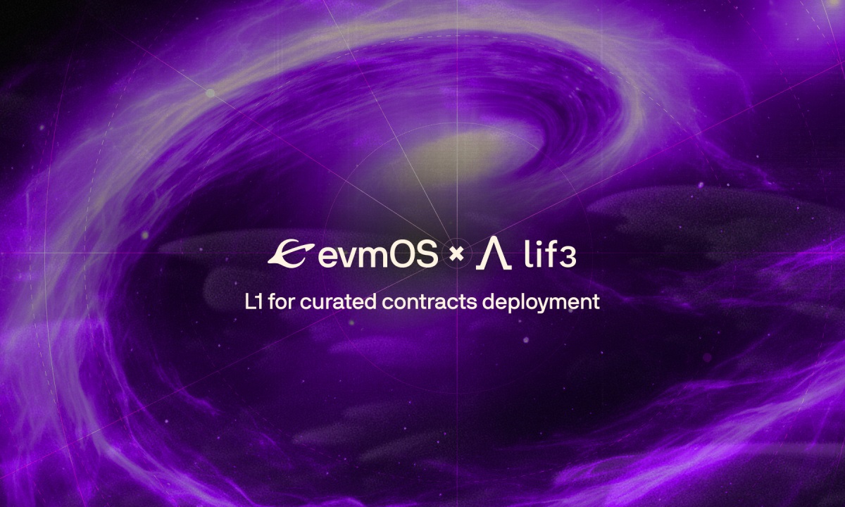 Lif3.com, together with evmOS, launches Lif3 Chain, the first L1 tool with curated DeFi contracts