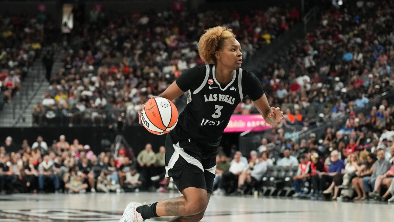 Aces’ NaLyssa Smith to Miss Remainder of Season With Leg Injury