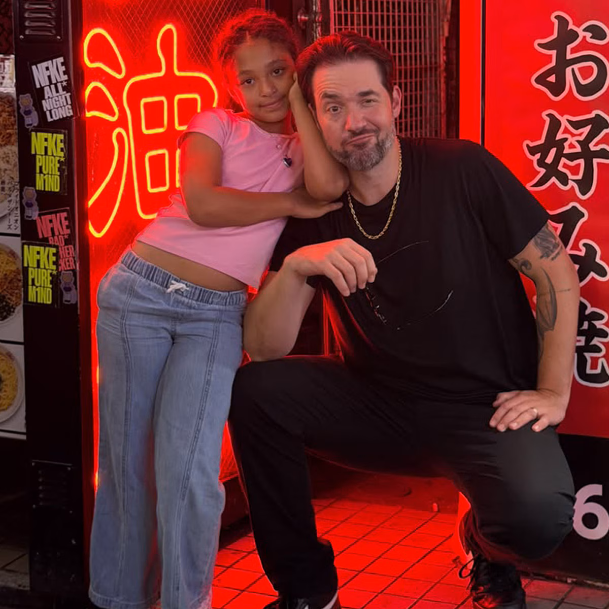Alexis Ohanian Enjoys “Papa-Daughter Basketball Night” with Daughter Olympia