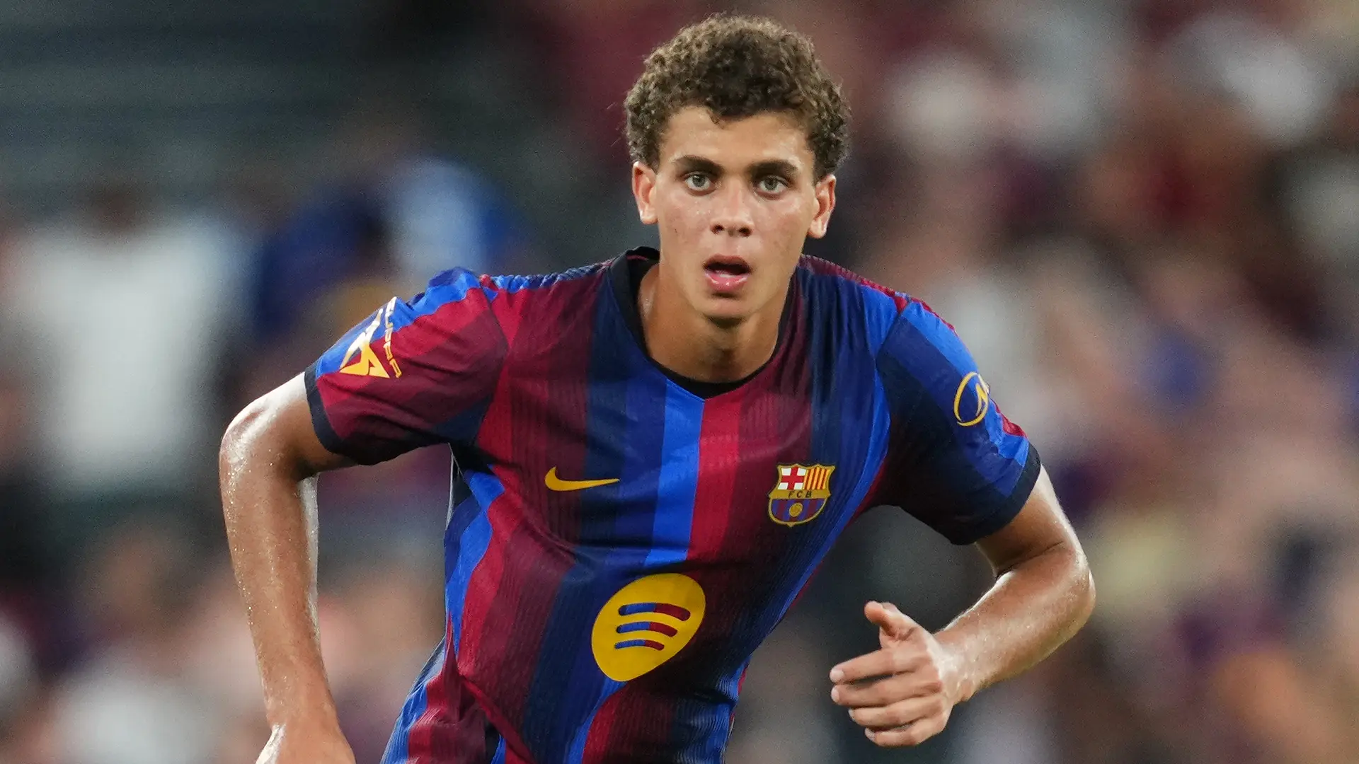 Barcelona Back Hamza Abdelkarim as In-House Centre-Forward Option, Report Says