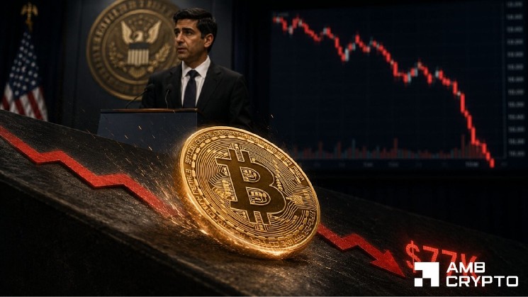 Bitcoin Drops After Warsh Speech as Rate-Hike Odds Reach 57% — Can BTC Reclaim $80K?