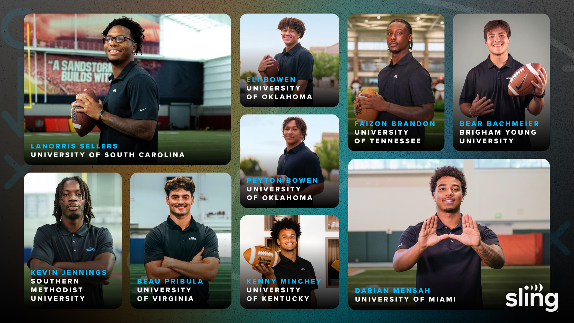 College Football Is Back: Watch This Season’s Top Standouts Show Fans How to Tune In on Their Terms