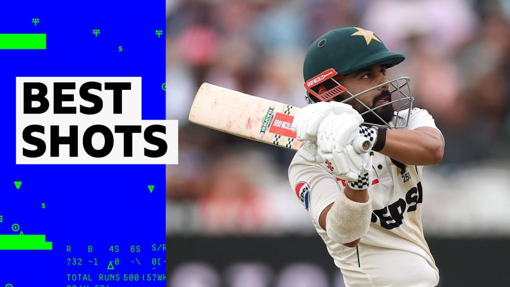 England vs Pakistan Second Test: Best Photos of Saud Shakeel’s 97-Run Innings