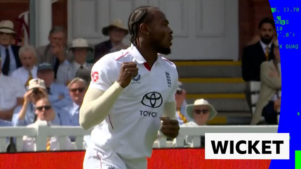 England vs Pakistan Second Test: Jofra Archer and Jamie Smith Combine to Dismiss Shan Masood Early
