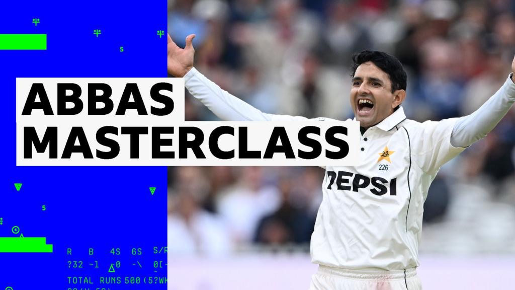 England vs Pakistan Second Test: Mohammad Abbas Takes Five-Wicket Haul in England’s Second Innings