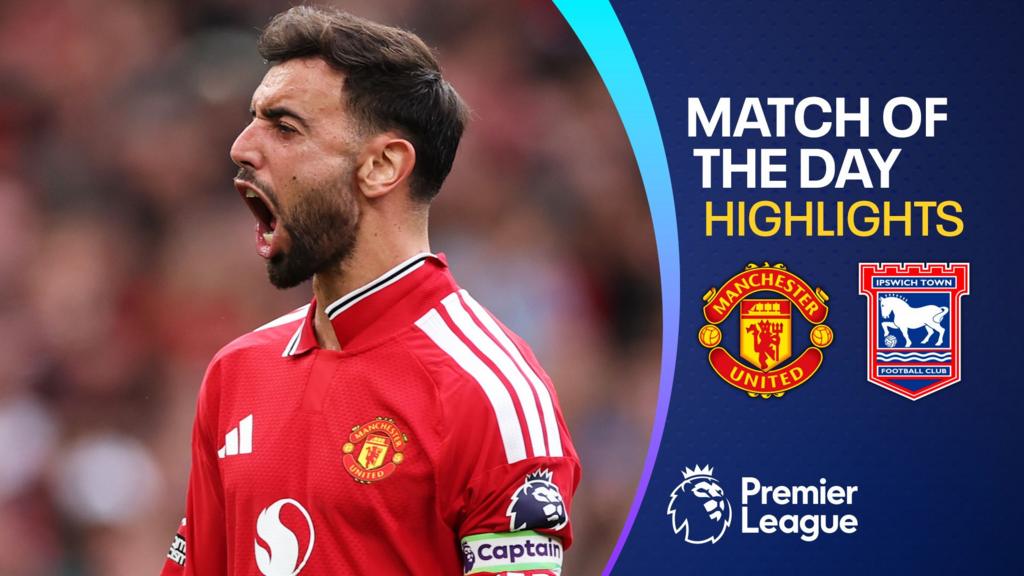Fernandes Hat-Trick Inspires Five-Goal Manchester United Comeback Against Ipswich