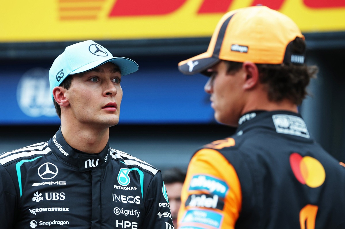 George Russell: “Specialist” Lando Norris Always Strong at Tracks Like Zandvoort