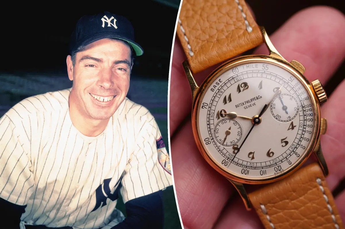 Joe DiMaggio’s ‘Legendary’ Patek Philippe Watch Up for Sale at $1.2 Million