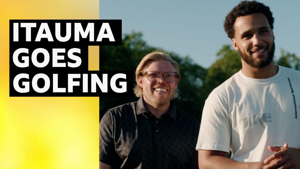 Moses Itauma Plays Golf With Rob Beckett Ahead of Filip Hrgovic Fight