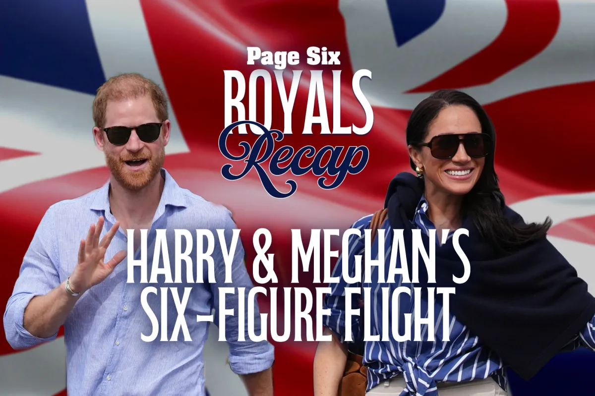 Staggering Cost of Meghan Markle and Prince Harry’s Private Jet Flight to UK Revealed