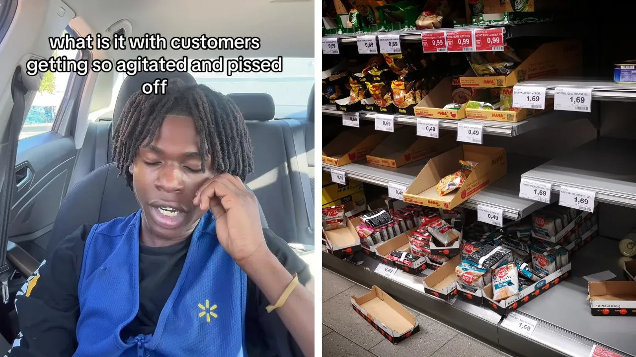 Walmart Worker on Lunch Break Confronted by Demanding Customer; TikTok Reacts