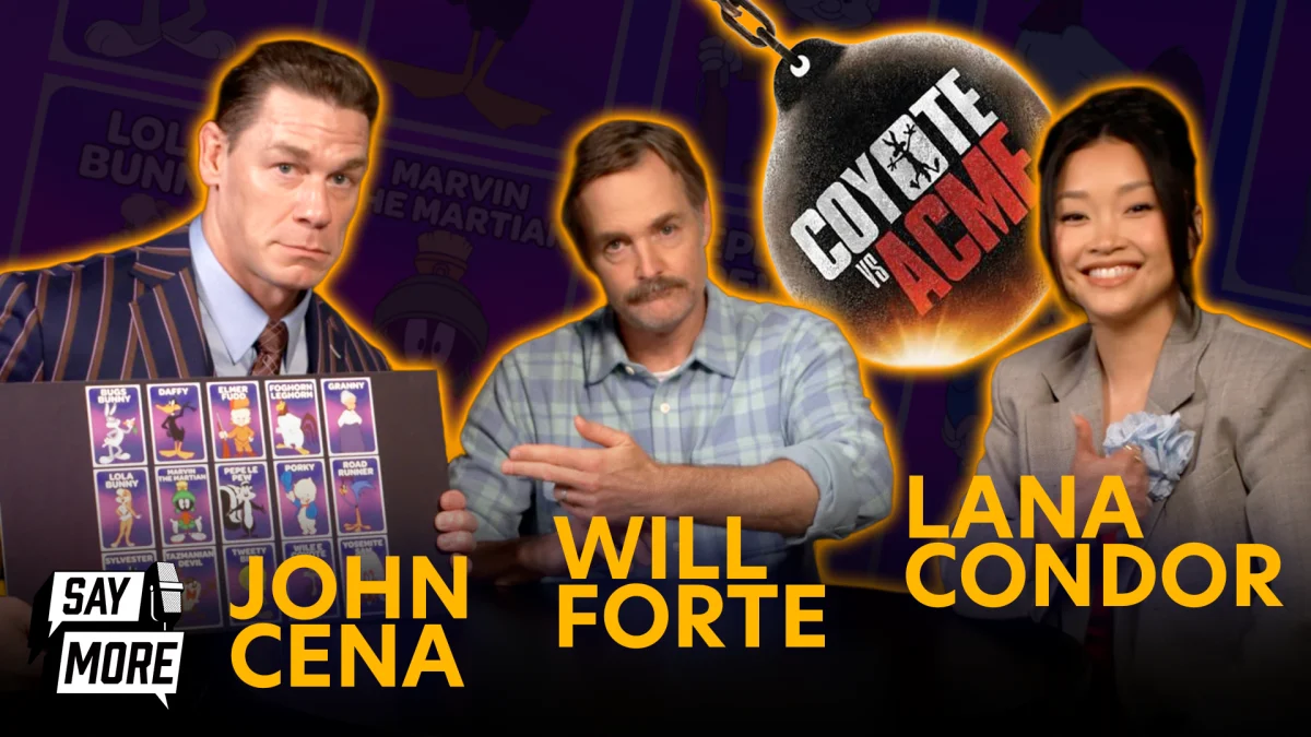 Will Forte, John Cena and Lana Condor Assemble the Ultimate Coyote vs. Acme Squad