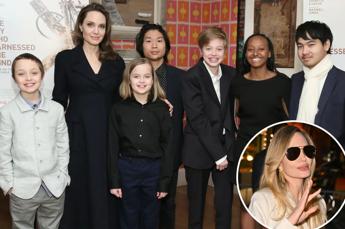 Angelina Jolie Makes Rare Comment on Raising Her 6 Children to Be ‘individuals’
