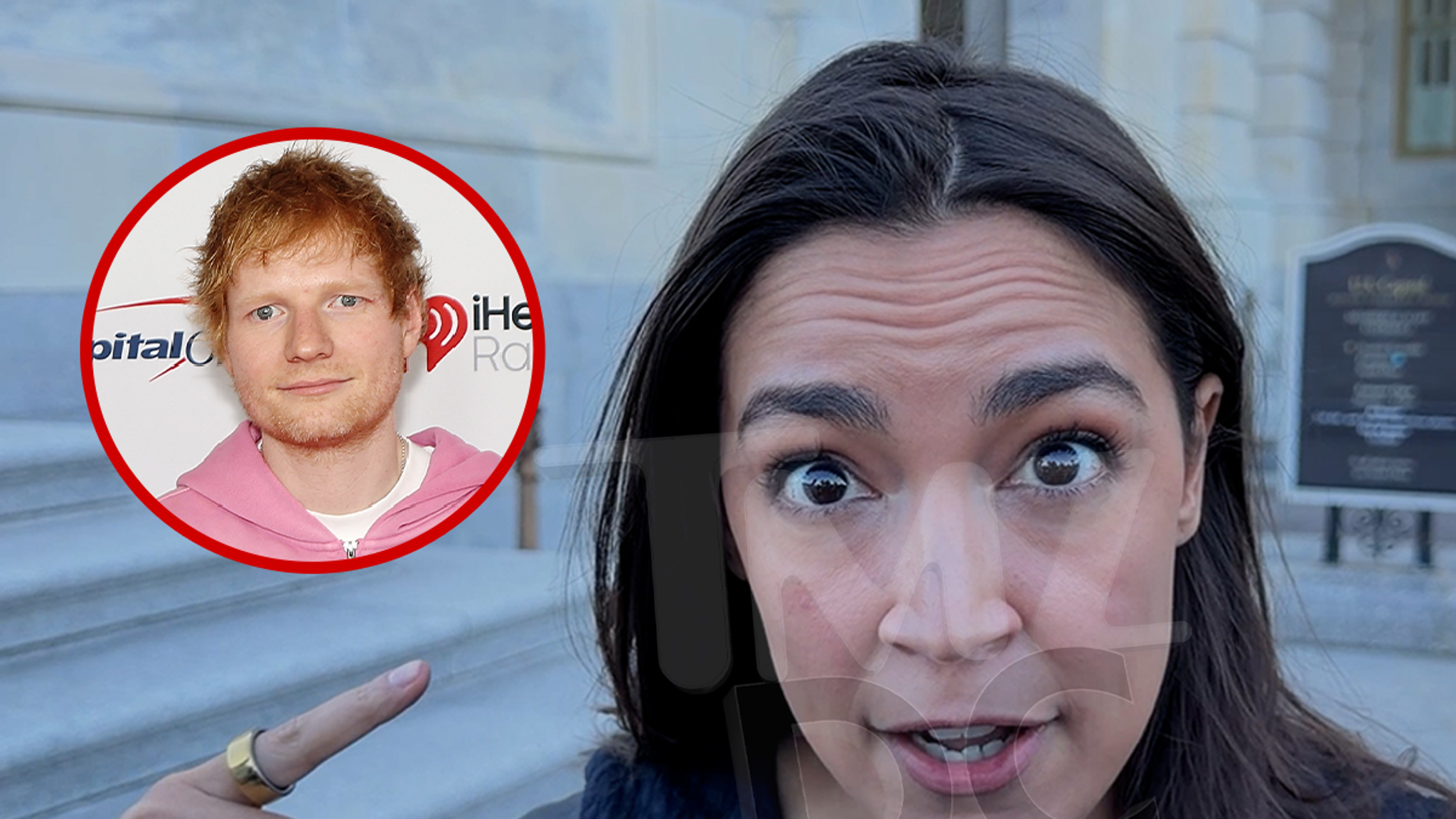 AOC Won’t Listen to Ed Sheeran but Empathizes With His Situation