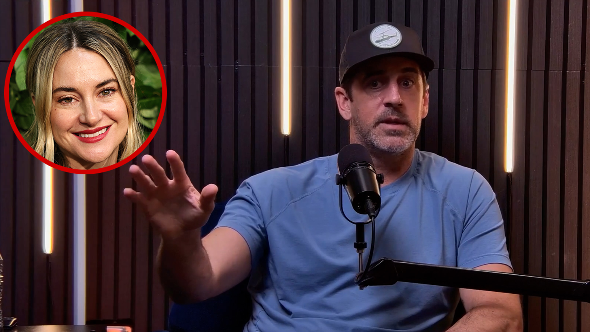 Aaron Rodgers Claims Shailene Woodley Had to ‘Go F*** This Guy’ Days After Engagement