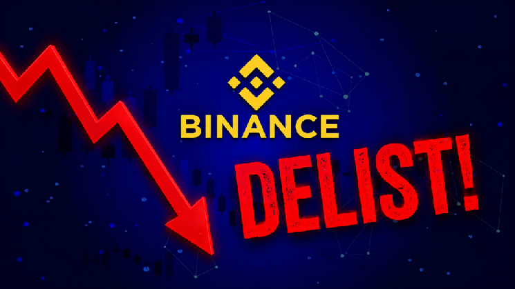 BREAKING: An Altcoin Announces Binance Delisting, Price Plunges