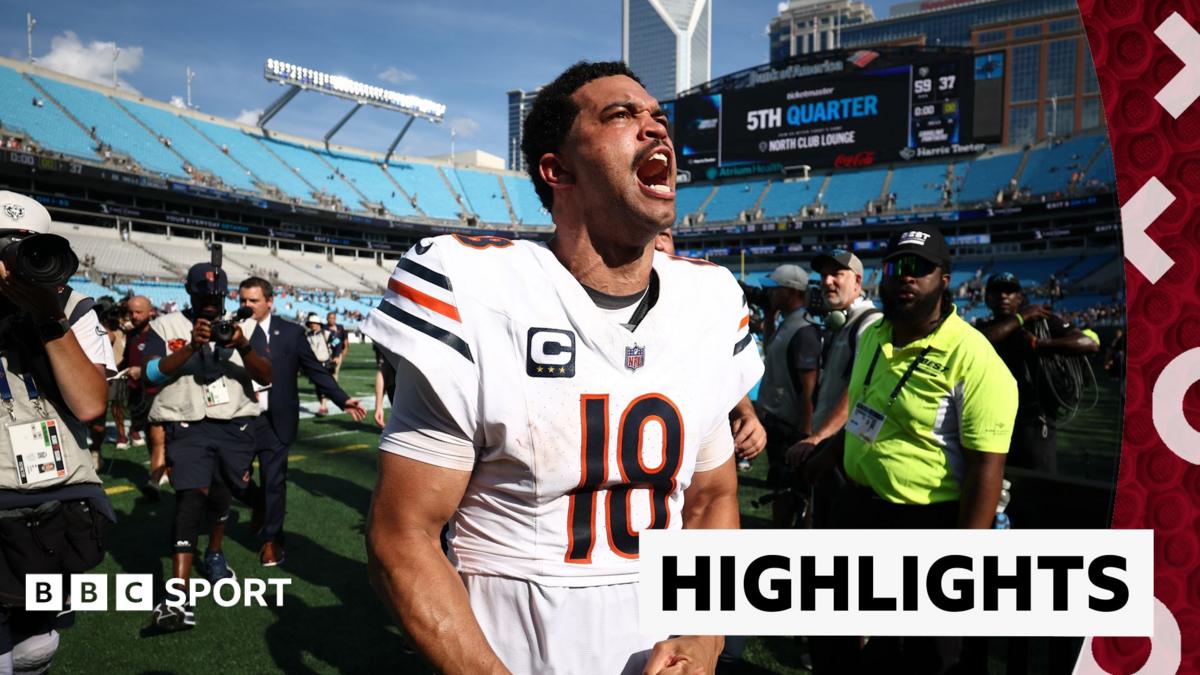 Chicago Bears 59, Carolina Panthers 37: NFL Highlights