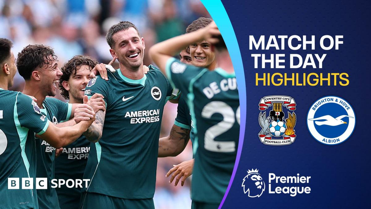 Brighton Thrash Coventry City 5-0 in Premier League Highlights