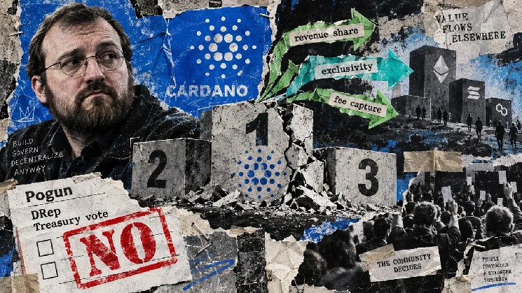 Charles Hoskinson Says Cardano No Longer Comes First — Treasury Vote Explains Why