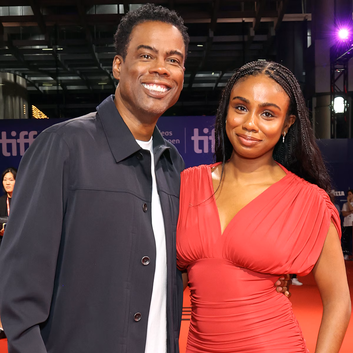 Chris Rock Crashes Daughter Zahra’s Interview With Sweet Confession