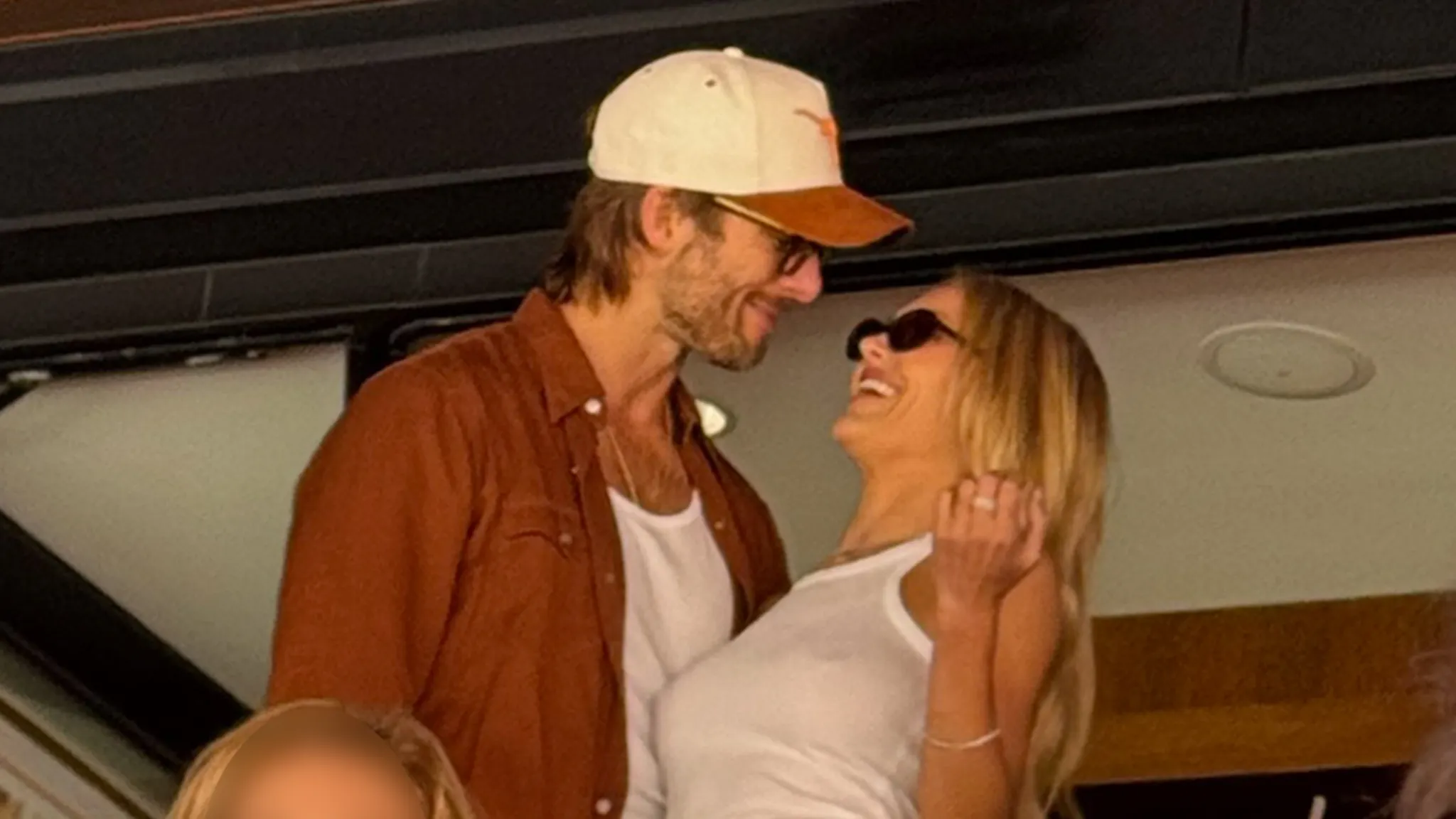 Glen Powell and Michelle Randolph Share Rare Public Outing at Texas-Tennessee Game