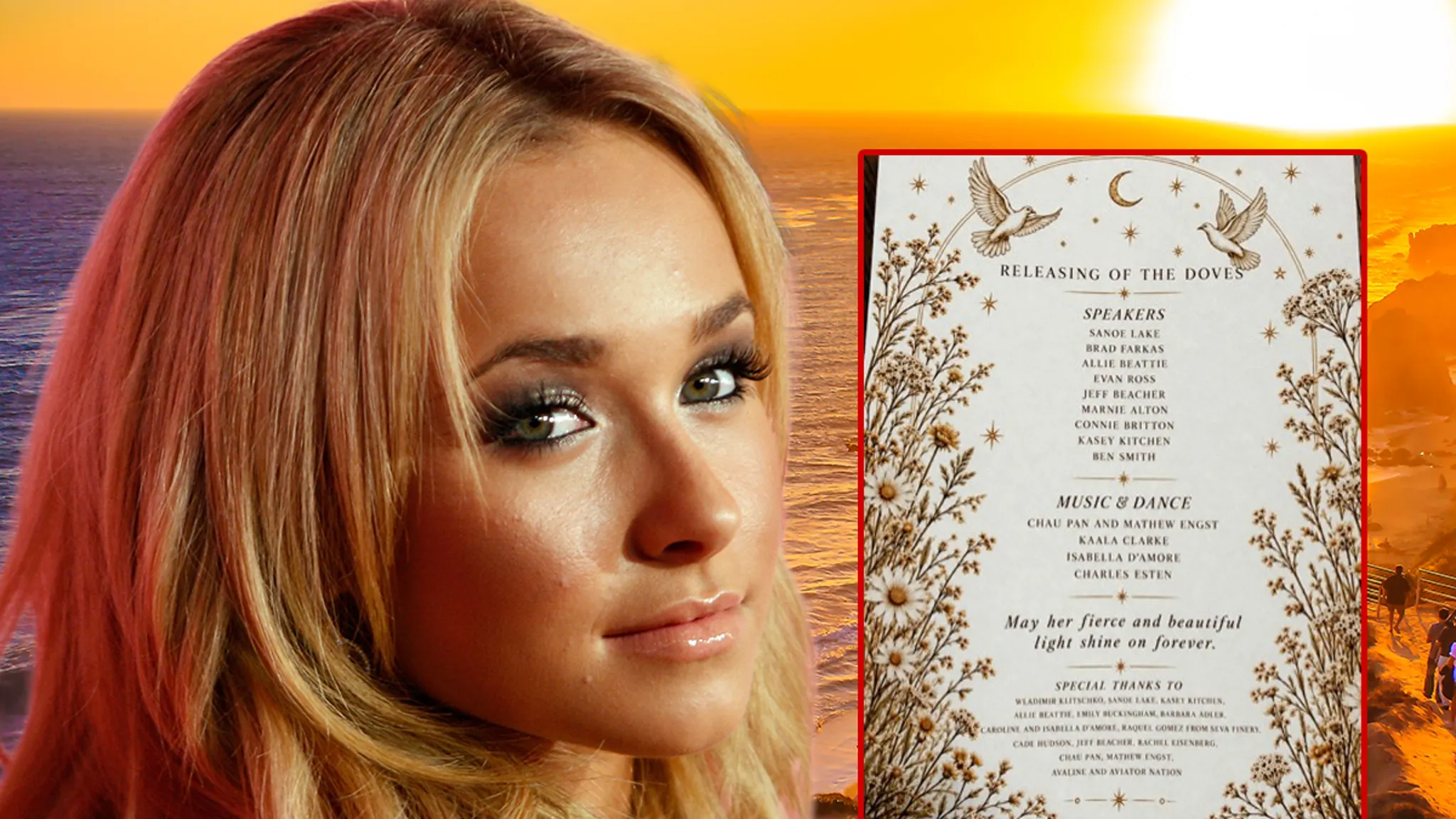 Hayden Panettiere’s Celebration of Life Program Revealed