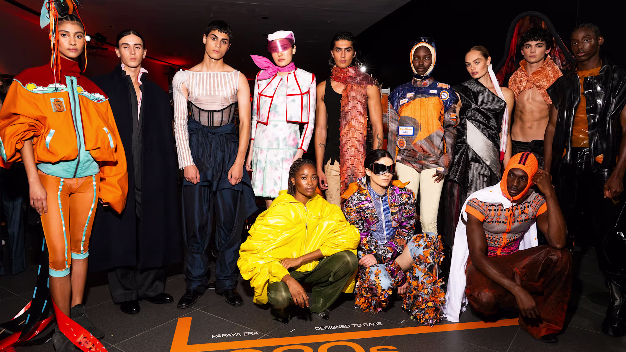 Inside McLaren’s Formula 1 Fashion Show Featuring 46 Central Saint Martins Designers