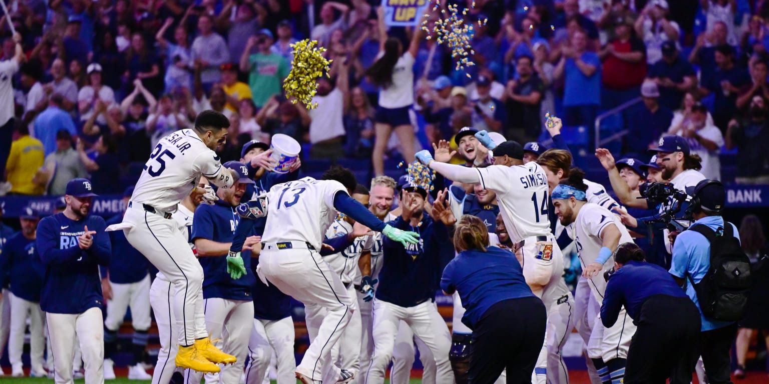 Junior Caminero Hits Walk-Off Homer in Win Over Athletics