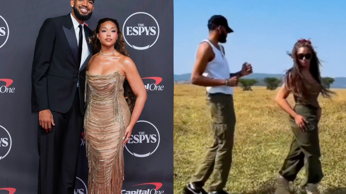 Karl-Anthony Towns and Jordyn Woods Enjoy Dreamy African Honeymoon After Championship and Wedding