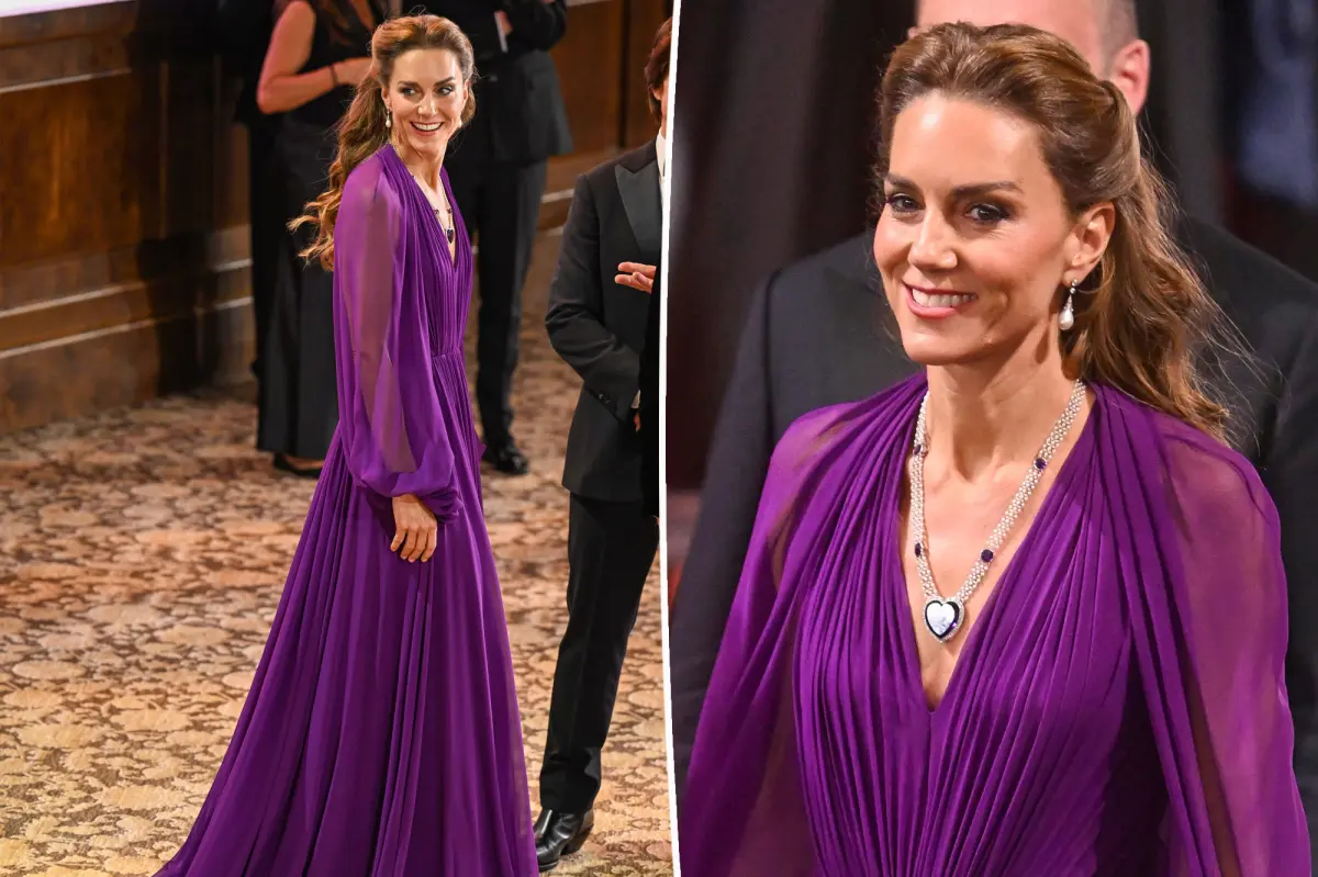 Kate Middleton Dazzles in Rare Royal Jewels at ‘Digger’ Premiere