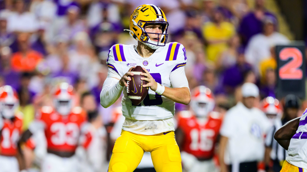 LSU Lists QB Sam Leavitt ‘Doubtful’ for Top-10 Showdown vs. Ole Miss