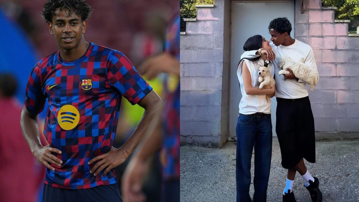Lamine Yamal and Inés García Spark Family Talk with Adorable Puppy Moment