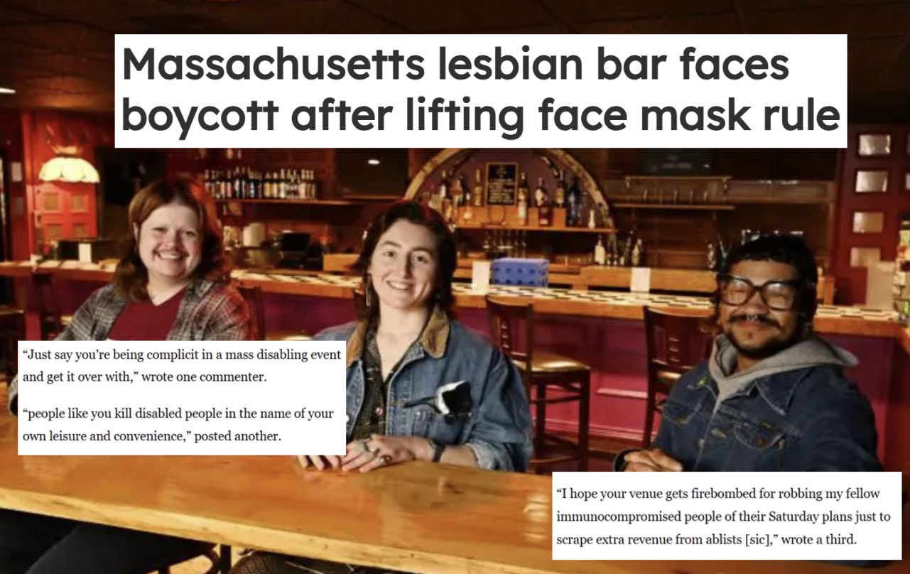 Last Ditch Bar’s Mask-Optional Policy Sparks Lesbian Bar Controversy