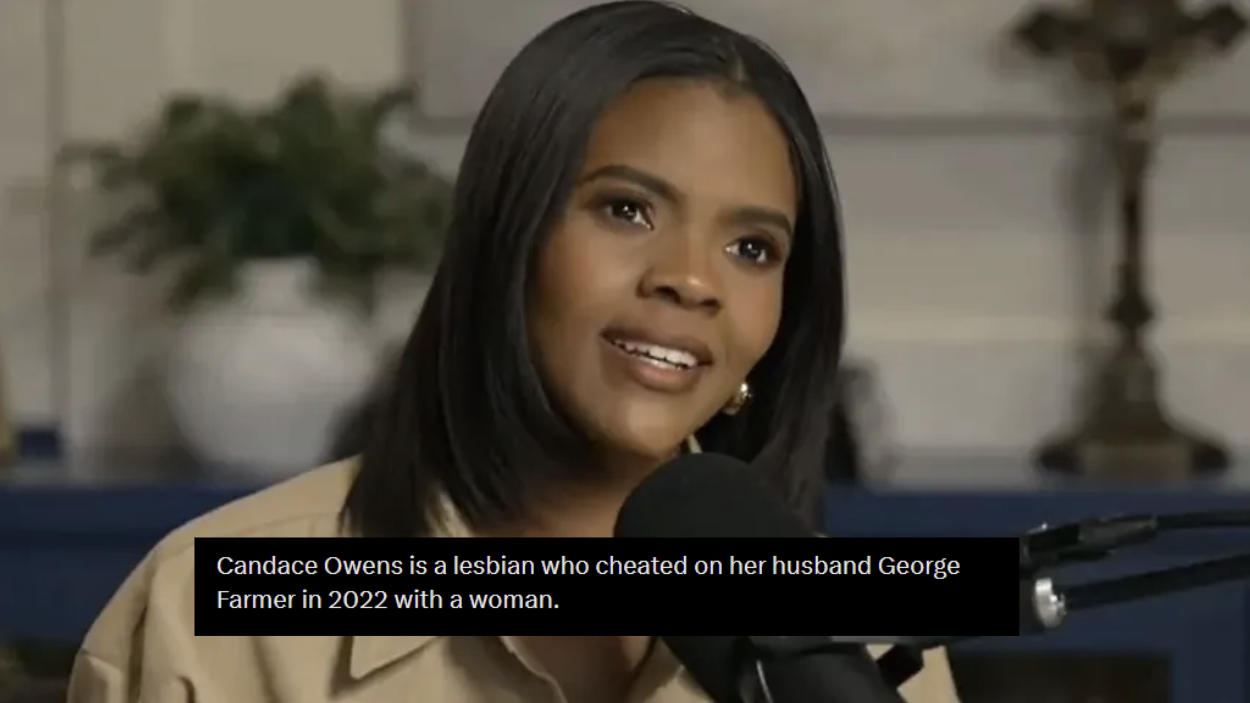 Lesbian Conspiracy Theory About Candace Owens Spreads on X