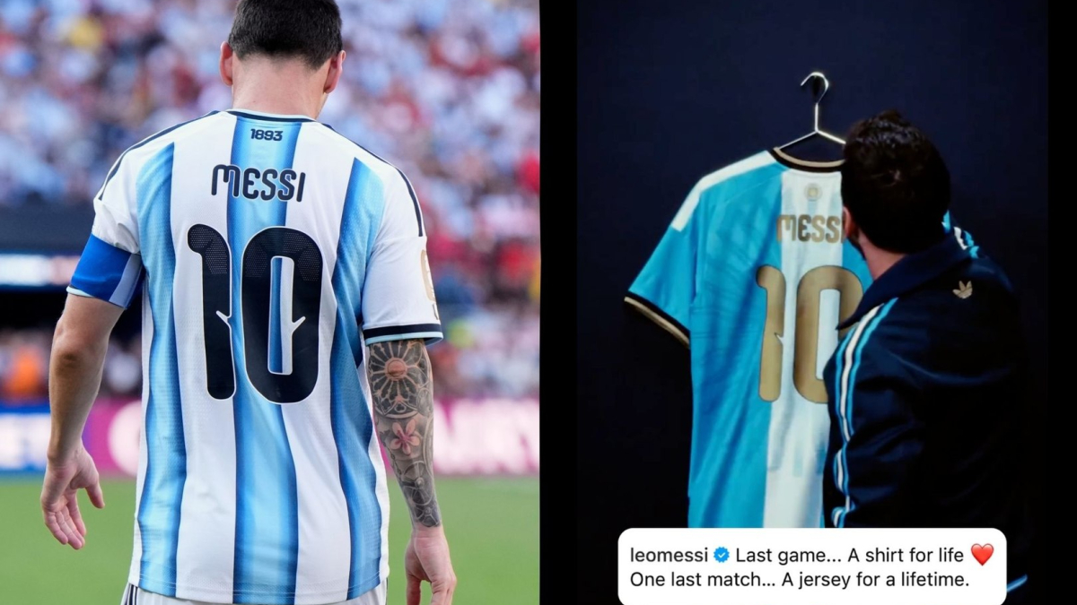 Lionel Messi Unveils Special Argentina Kit for His Final Game