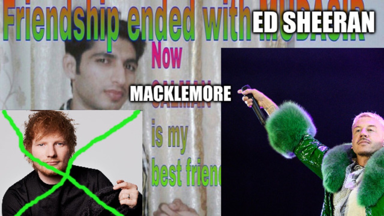 Macklemore Removed From ‘Ed Sheeran’ Tour Over ‘Free Palestine’ Support, Sparking Viral Memes