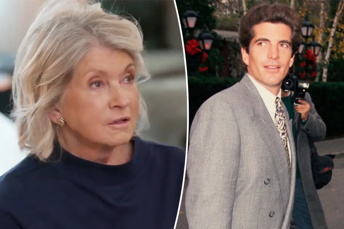 Martha Stewart Details Eerie Final Conversation With JFK Jr. Days Before His Death on ‘RHONY’ Premiere