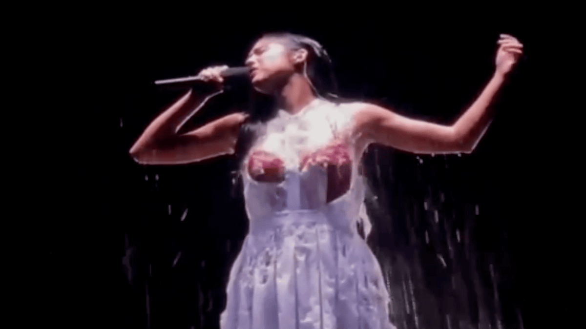Olivia Rodrigo’s Dress Melts Off Her Body Mid-Song on Tour Opening Night