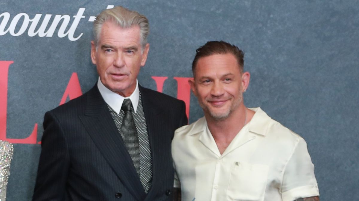 Pierce Bronsan Addresses Tom Hardy ‘Mobland’ On-Set Feud Rumors