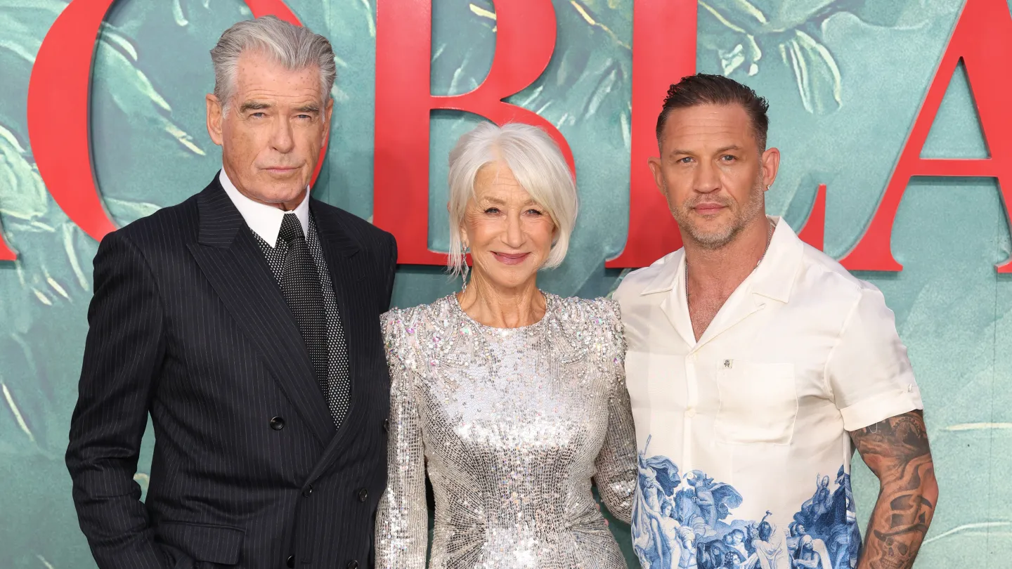Pierce Brosnan and Helen Mirren Address Tom Hardy MobLand Rumors