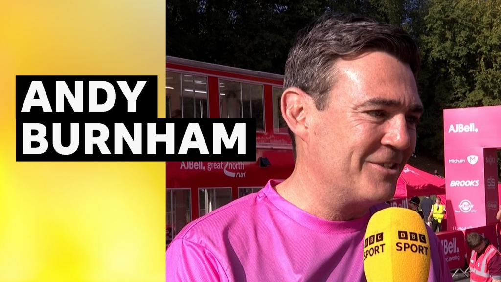 Prime Minister Andy Burnham Competes at Great North Run