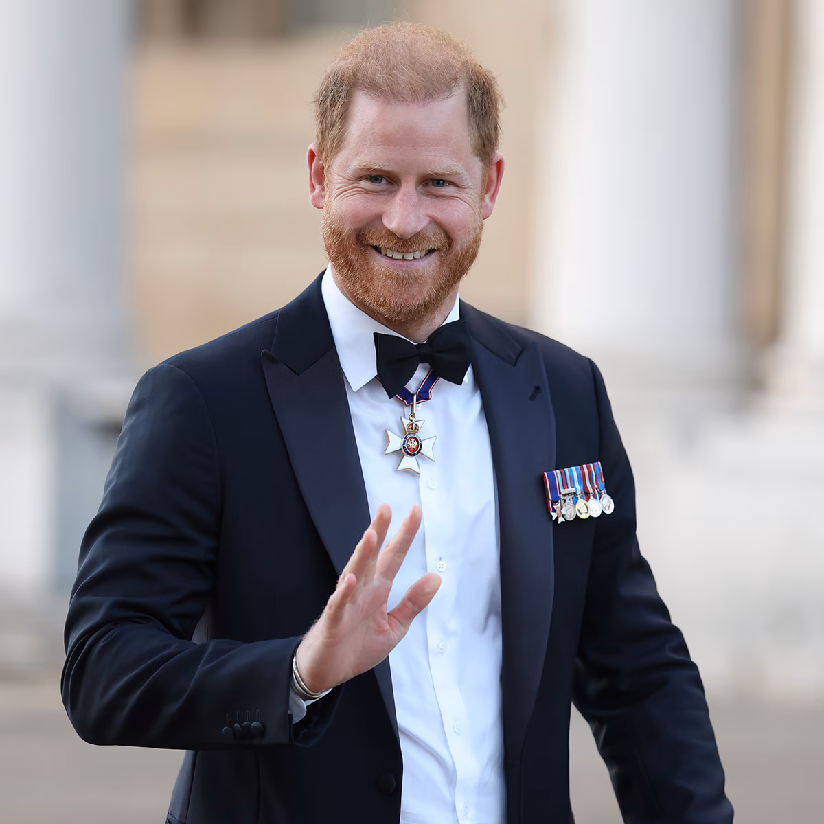 Prince Harry Makes First Official Public Appearance Since Return to U.K.