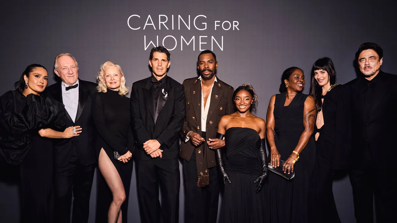 Salma Hayek Pinault, Paris Hilton, and Simone Biles Brought the Party to Kering’s Caring for Women Dinner