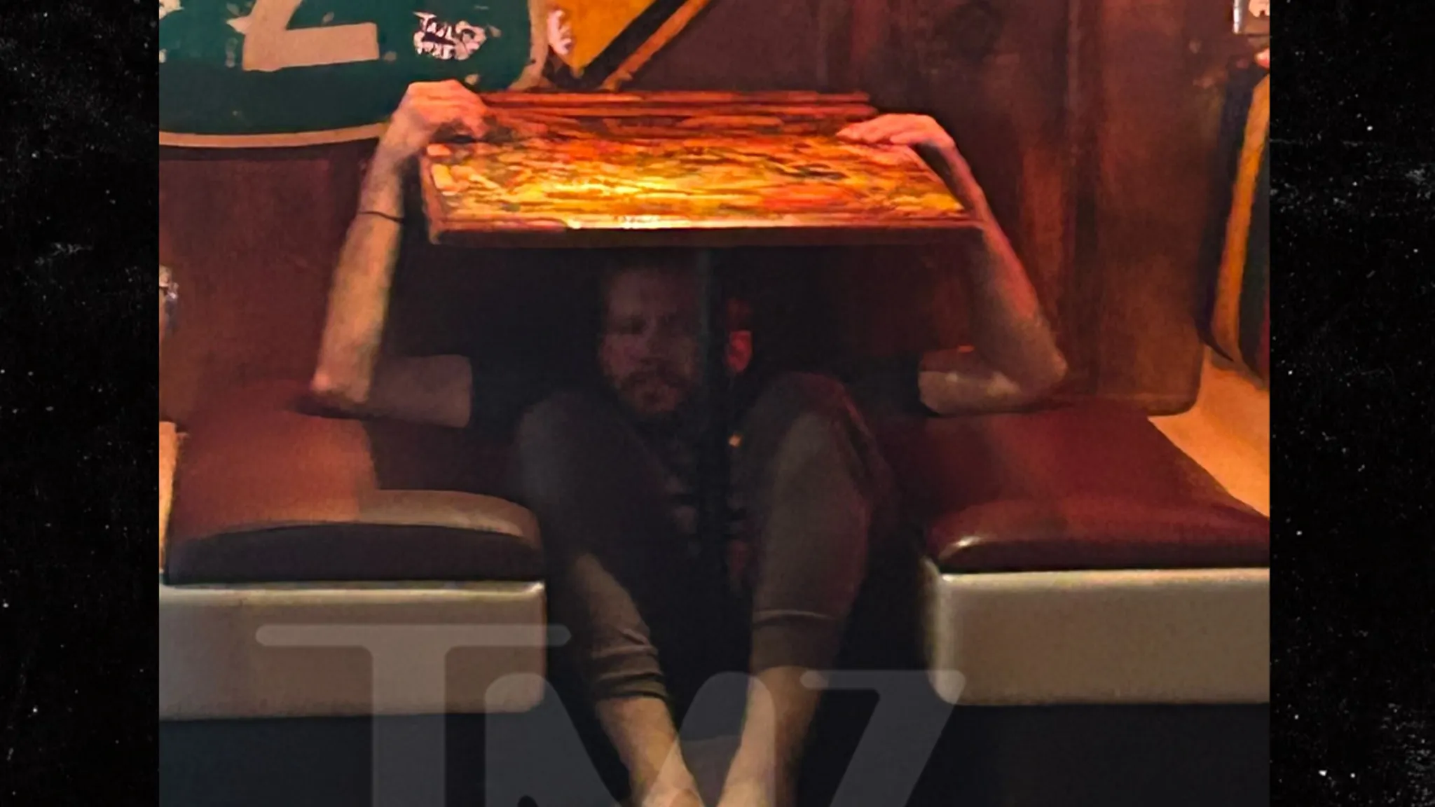See Hayden Panettiere’s Boyfriend Brian Hickerson Hiding Under a Table Before 2025 Arrest