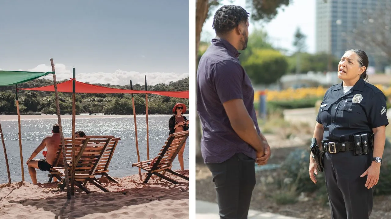 Vacationers Leave Beach Chairs for Lunch, Return to Family Saying ‘Call the Cops if You Don’t Like It’